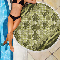 Hawaii Breadfruit Palaka Beach Blanket Omaomao Maile Lei LT9 - Polynesian Pride