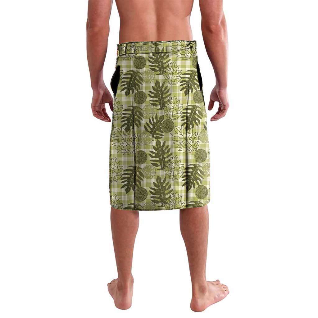 Hawaii Breadfruit Palaka Lavalava Omaomao Maile Lei LT9 - Polynesian Pride