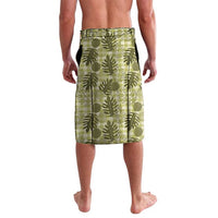 Hawaii Breadfruit Palaka Lavalava Omaomao Maile Lei LT9 - Polynesian Pride