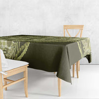 Hawaii Breadfruit Palaka Tablecloth Omaomao Maile Lei LT9 - Polynesian Pride