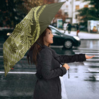 Hawaii Breadfruit Palaka Umbrella Omaomao Maile Lei LT9 - Polynesian Pride