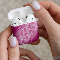 Hawaii Breadfruit Palaka AirPods Case Omaomao Ulaula Maile Lei LT9 - Polynesian Pride