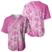 Hawaii Breadfruit Palaka Baseball Jersey Omaomao Ulaula Maile Lei LT9 - Polynesian Pride
