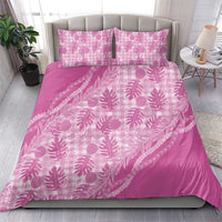 Hawaii Breadfruit Palaka Bedding Set Omaomao Ulaula Maile Lei LT9 - Polynesian Pride