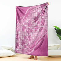Hawaii Breadfruit Palaka Blanket Omaomao Ulaula Maile Lei LT9 - Polynesian Pride