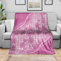 Hawaii Breadfruit Palaka Blanket Omaomao Ulaula Maile Lei LT9 - Polynesian Pride