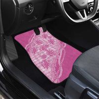 Hawaii Breadfruit Palaka Car Mats Omaomao Ulaula Maile Lei LT9 - Polynesian Pride