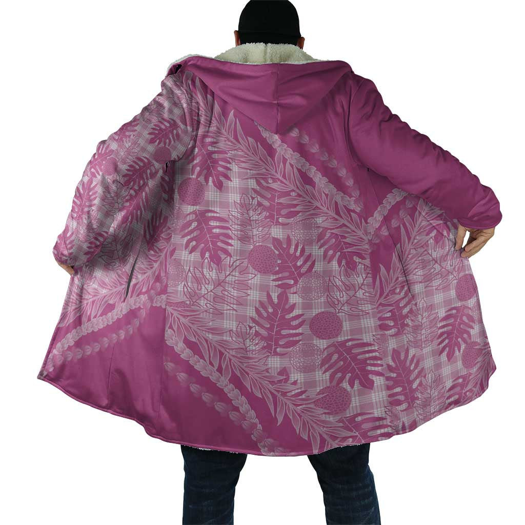 Hawaii Breadfruit Palaka Cloak Omaomao Ulaula Maile Lei LT9 - Polynesian Pride