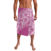 Hawaii Breadfruit Palaka Lavalava Omaomao Ulaula Maile Lei LT9 Pink - Polynesian Pride