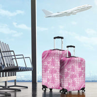 Hawaii Breadfruit Palaka Luggage Cover Omaomao Ulaula Maile Lei LT9 - Polynesian Pride