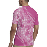 Hawaii Breadfruit Palaka Rugby Jersey Omaomao Ulaula Maile Lei LT9 - Polynesian Pride
