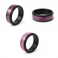 Hawaii Breadfruit Palaka Spinner Ring Omaomao Ulaula Maile Lei LT9 - Polynesian Pride