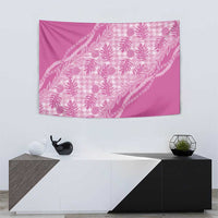 Hawaii Breadfruit Palaka Tapestry Omaomao Ulaula Maile Lei LT9 - Polynesian Pride
