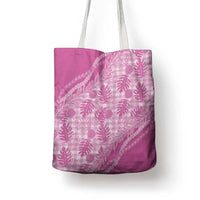 Hawaii Breadfruit Palaka Tote Bag Omaomao Ulaula Maile Lei LT9 - Polynesian Pride