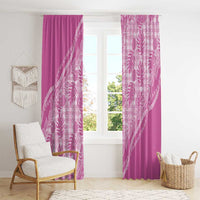 Hawaii Breadfruit Palaka Window Curtain Omaomao Ulaula Maile Lei LT9 - Polynesian Pride
