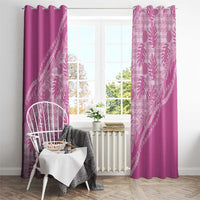 Hawaii Breadfruit Palaka Window Curtain Omaomao Ulaula Maile Lei LT9 - Polynesian Pride