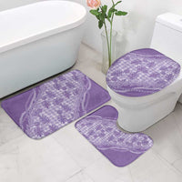 Hawaii Breadfruit Palaka Bathroom Set Poni Maile Lei LT9 - Polynesian Pride