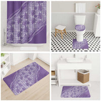 Hawaii Breadfruit Palaka Bathroom Set Poni Maile Lei LT9 - Polynesian Pride