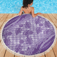 Hawaii Breadfruit Palaka Beach Blanket Poni Maile Lei LT9 - Polynesian Pride