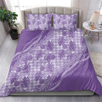 Hawaii Breadfruit Palaka Bedding Set Poni Maile Lei LT9 - Polynesian Pride