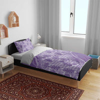 Hawaii Breadfruit Palaka Bedding Set Poni Maile Lei LT9 - Polynesian Pride