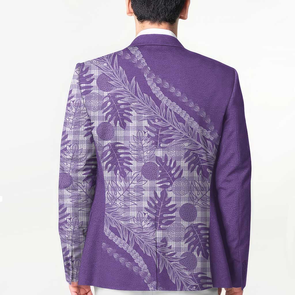 Hawaii Breadfruit Palaka Blazer Poni Maile Lei LT9 - Polynesian Pride