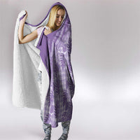 Hawaii Breadfruit Palaka Hooded Blanket Poni Maile Lei LT9 - Polynesian Pride