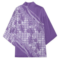 Hawaii Breadfruit Palaka Kimono Poni Maile Lei LT9 - Polynesian Pride