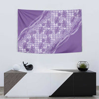 Hawaii Breadfruit Palaka Tapestry Poni Maile Lei LT9 - Polynesian Pride