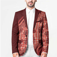 Hawaii Breadfruit Palaka Blazer Ulaula Maile Lei LT9 - Polynesian Pride