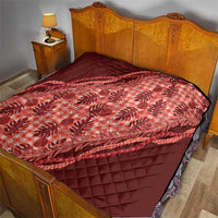 Hawaii Breadfruit Palaka Quilt Ulaula Maile Lei LT9 - Polynesian Pride