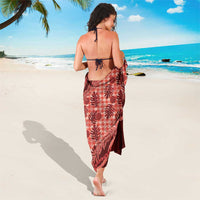 Hawaii Breadfruit Palaka Sarong Ulaula Maile Lei LT9 - Polynesian Pride