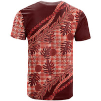 Hawaii Breadfruit Palaka T Shirt Ulaula Maile Lei LT9 - Polynesian Pride