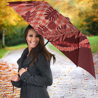 Hawaii Breadfruit Palaka Umbrella Ulaula Maile Lei LT9 - Polynesian Pride