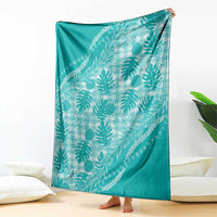 Hawaii Breadfruit Palaka Blanket Polu Opal Maile Lei LT9 - Polynesian Pride