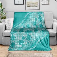 Hawaii Breadfruit Palaka Blanket Polu Opal Maile Lei LT9 - Polynesian Pride