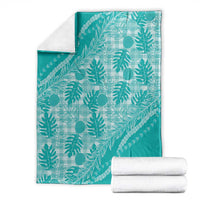 Hawaii Breadfruit Palaka Blanket Polu Opal Maile Lei LT9 - Polynesian Pride