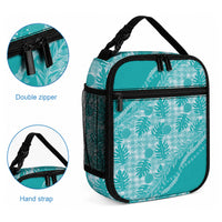 Hawaii Breadfruit Palaka Lunch Bag Polu Opal Maile Lei LT9 - Polynesian Pride