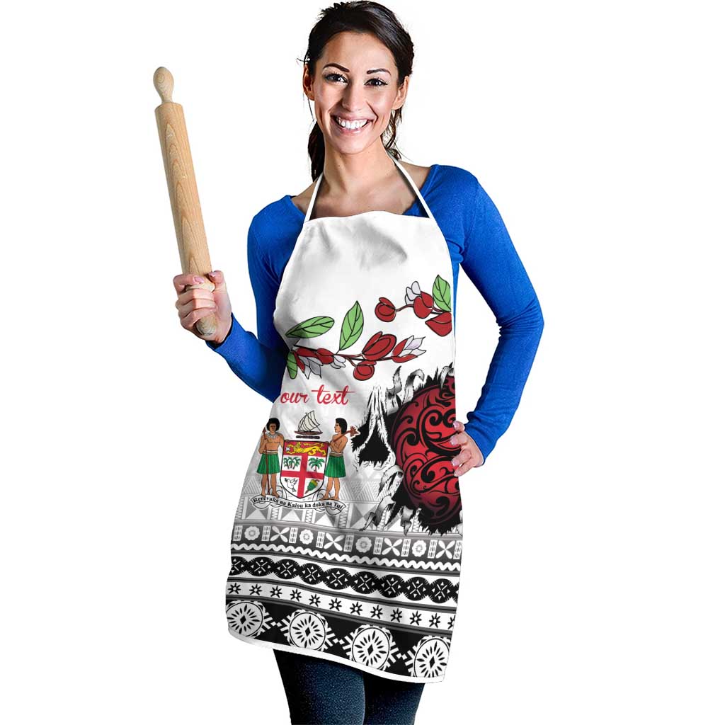 Fiji Heart Tribal Personalised Apron Polynesian Patterns LT9 - Polynesian Pride
