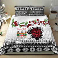 Fiji Heart Tribal Personalised Bedding Set Polynesian Patterns LT9 - Polynesian Pride