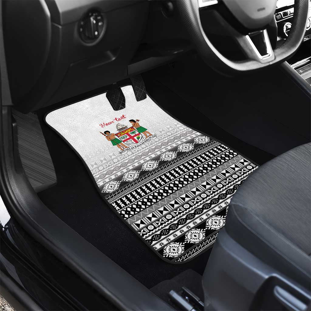Fiji Heart Tribal Personalised Car Mats Polynesian Patterns LT9 - Polynesian Pride