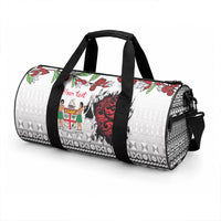 Fiji Heart Tribal Personalised Duffle Bag Polynesian Patterns LT9 - Polynesian Pride
