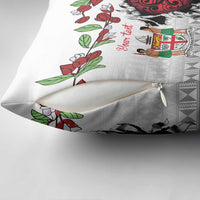 Fiji Heart Tribal Personalised Pillow Cover Polynesian Patterns LT9 - Polynesian Pride