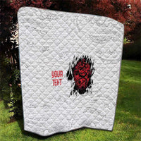 New Zealand Maori Heart Tribal Personalised Quilt Polynesian Patterns LT9 - Polynesian Pride