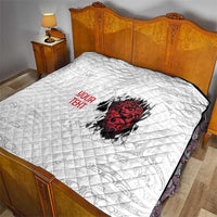 New Zealand Maori Heart Tribal Personalised Quilt Polynesian Patterns LT9 - Polynesian Pride
