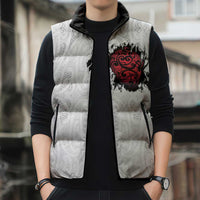 New Zealand Maori Heart Tribal Personalised Sleeveless Puffer Jacket Polynesian Patterns LT9 - Polynesian Pride