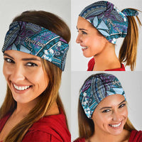 Personalised Hawaii Tribal Humpback Whale Neck Gaiter Polu Hibiscus Seamless Pattern LT9 - Polynesian Pride