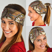 Personalised Hawaii Tribal Humpback Whale Neck Gaiter Melemele Hibiscus Seamless Pattern LT9 - Polynesian Pride
