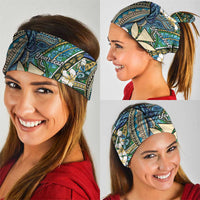 Personalised Hawaii Tribal Humpback Whale Neck Gaiter Omaomao Hibiscus Seamless Pattern LT9 - Polynesian Pride