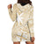 Custom Indo Fijians Hoodie Dress Fiji ke Hindustani Polyneisan Paisley Beige Style